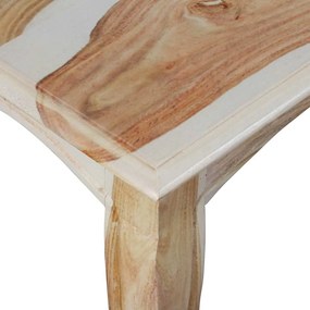 Mesa de centro madeira de acácia maciça 110x60x35 cm
