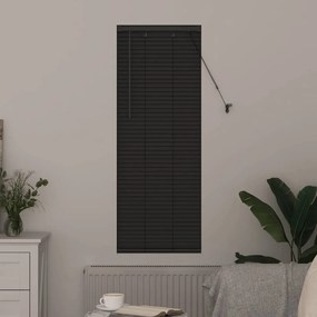 Persiana de Janela Cinzento-escuro 80 x 130 cm Alumínio