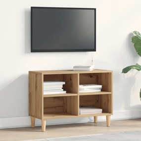 vidaXL Armário para TV Carvalho Artesanal 69.5x30x50 cm Madeira de Engenharia
