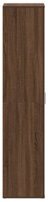 Cabide de Sapatos Carvalho Castanho 80x39x180 cm Madeira Engenharia