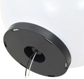 Candeeiro esférico LED 2 pcs 40 cm PMMA