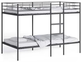 Beliche sem colchão 107x203 cm aço preto