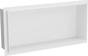 Mexen X-Wall-NR prateleira embutida sem flange 45 x 20 cm, branca - 1921452010