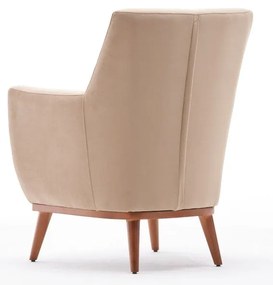 Cadeira Wing Gonca – Creme – 74 cm x 80 cm x 75 cm
