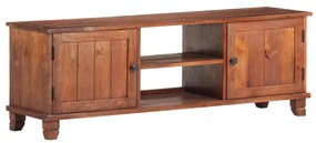 vidaXL Móvel de TV 120x30x41 cm madeira de acácia maciça castanho mel