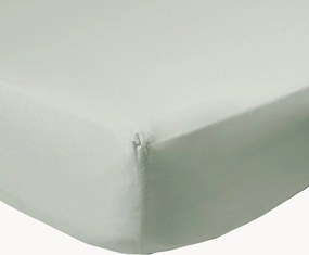 Lençol com elástico em cetim de algodão Ice