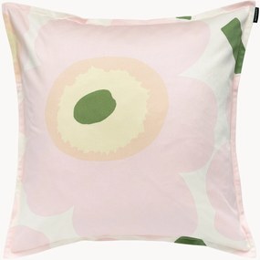 Capa de almofada em algodão com padrão floral Unikko