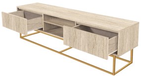 Móvel TV Rodez 180 – Traverten – 180x50x40 cm