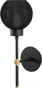 Candeeiro de Parede Swing – Preto – 20 x 20 cm