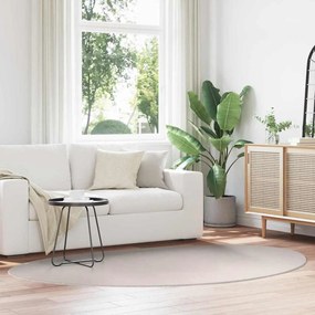 vidaXL Tapetes de área HUARTE Areia 160 x 230 cm Poliéster