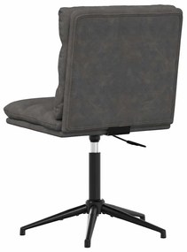 Cadeiras de jantar 2 pcs couro artificial preto