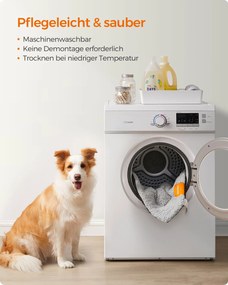 Manta para cães 90 x 65 cm, lavável na máquina, tamanho M Cinzento