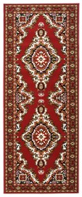 vidaXL Passadeira 80x200 cm polipropileno vermelho oriental