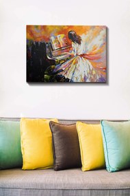 Pintura Decorativa em Tela 106224 – Multicolor – 50 x 70 cm