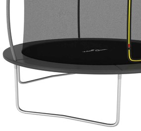 Conjunto de trampolim redondo 305x76 cm 150 kg