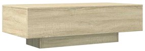Mesa de centro 100x49,5x31 cm derivados madeira carvalho sonoma
