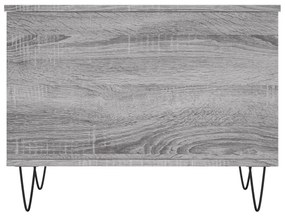 Mesa de centro 60x44,5x45 cm derivados de madeira cinza sonoma