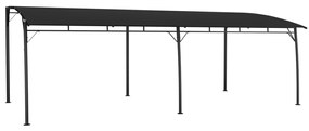 vidaXL Toldo para-sol de jardim 6x3x2,55 m antracite