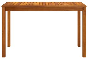 Mesa de jardim 110x55x67 cm madeira de acácia maciça