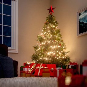 Árvore de Natal artificial 180 cm com neve Verde + Branco