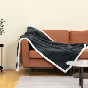 Cobertor de aquecimento elétrico lavável à máquina com 9 configurações de calor, proteção contra superaquecimento 163 x 128 cm Cinzento