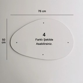 Espelho Porto – Branco – 76 cm x 50 cm
