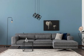 Sofá de Canto Jivago – Cinzento – 308 cm x 198 cm