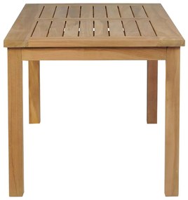 Mesa de centro em teca 90x50x45 cm