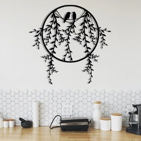 Acessório Decorativo de Parede Sirayet – Preto – 45 x 44 cm