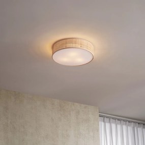 Candeeiro de teto oriental em rotang 38cm - Trammy