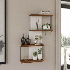 Prateleira de Parede Destan – Pinho – 65x96x19 cm
