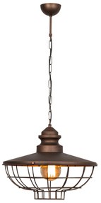 Candeeiro de Teto Sivani Tel – Castanho Escuro – 44 cm Diâmetro