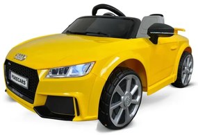 Carro elétrico para crianças AUDI TT RS 12V 2.4G Amarelo