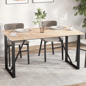 vidaXL Tampos de mesa retangulares 3 pcs 80x47x1,7 cm pinho maciço
