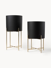 Vasos em metal Mina, conjunto de 2