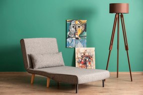 Sofá-Cama Folde – Cinzento Claro – 180 x 80 cm