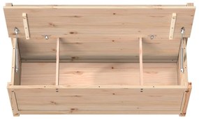 Banco 110x41x76,5 cm madeira de pinho maciça