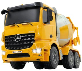 Camião Betoneira Cimento Telecomandado Mercedes-Benz Arocs 1:20 2,4GHz