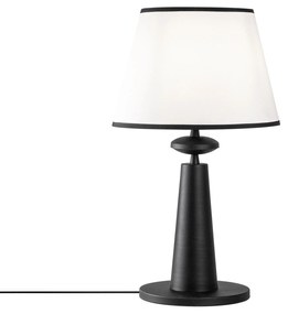 Candeeiro de Mesa Pardo – Preto – 30 cm Diâmetro x 55 cm Altura