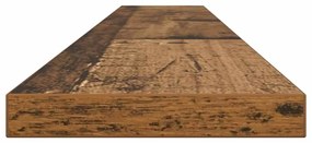 Prancha de Estante para Livros 4 pcs Castanho 100 x 40 x 1.5cm