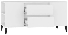Móvel para TV 102x44,5x50 cm derivados de madeira branco