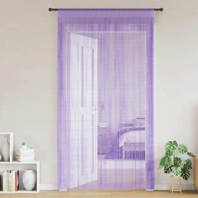vidaXL Cortinas de fios 2 pcs 140x250 cm roxo