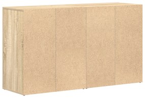 Aparador vidaXL Carvalho Sonoma Madeira engenheirada 120 x 36 x 69 cm