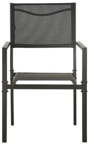 9 pcs conjunto de jantar para exterior aço