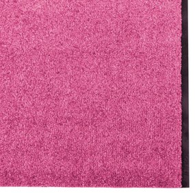 Capacho Lavável Rosa 120x350 cm