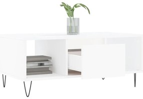 Mesa de centro 90x50x36,5 cm derivados de madeira branco