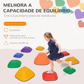 AIYAPLAY Conjunto de Blocos de Equilíbrio para Crianças Empilhável de