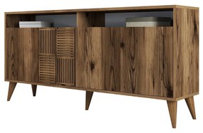 Console Milan – Walnut – 160 cm x 78 cm x 35 cm