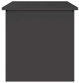 Caixa de Armazenamento Externa Preto 55 x 50.5 x 50 cm