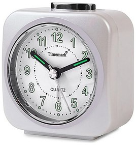Relógio-despertador Analógico Timemark Branco (9 X 8 X 5 cm)